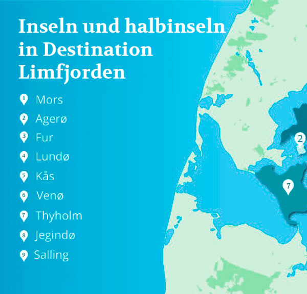 Die Inseln des Limfjords