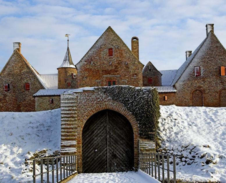 Spøttrup Borg vinter